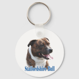 Porte-clés Nom Staffordshire Bull Terrier