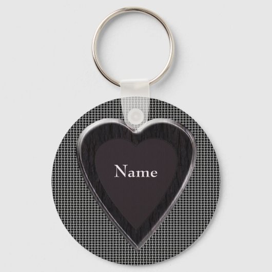Porte-clés Nom Stole My Heart Keychain - Modèle (Recto)