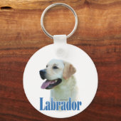 Porte-clés Nom Yellow Labrador Retriever (Recto)