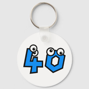 Porte-clés Nombre Quarante