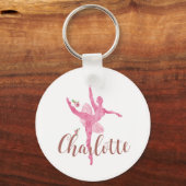 Porte-clés nominatif pour danseur professeur de da (Recto)