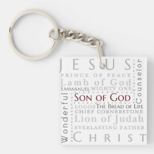 Porte-clés Noms du Porte - clé de Jésus