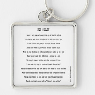 Porte-clés Non coupable - porte - clé