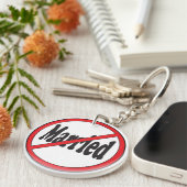 Porte-clés Non marié (Devant droit)