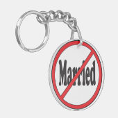 Porte-clés Non marié (Devant gauche)