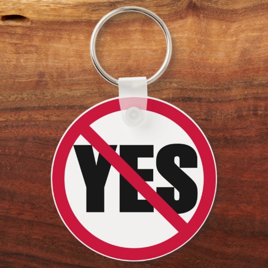 Porte-clés non oui (Recto)