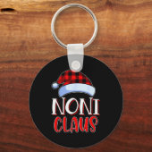 Porte-clés Noni Claus Santa Family Matching Christmas Pajamas (Recto)