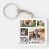 Porte-clés Nonna | Petits-enfants Photos Message spécial (Devant)
