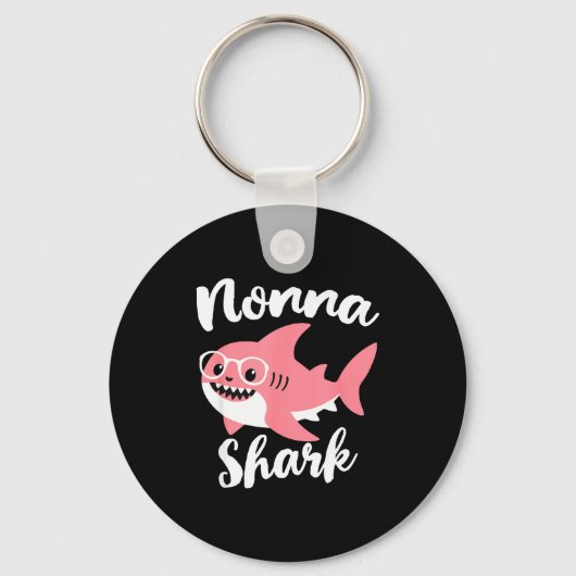 Porte-clés Nonna Shark Mother's Day Grandma Funny  (Recto)