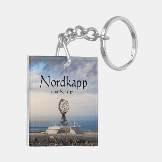 Porte-clés Nordkapp Norvège (Dos gauche)
