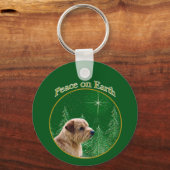Porte-clés Norfolk Terrier Peace (Verso)