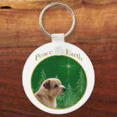 Porte-clés Norfolk Terrier Peace (Recto)
