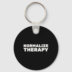 Porte-clés Normaliser la thérapie Fin Stigmatisation Sensibil