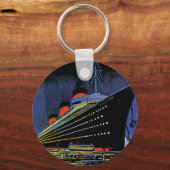 Porte-clés Normandie à la nuit (Recto)