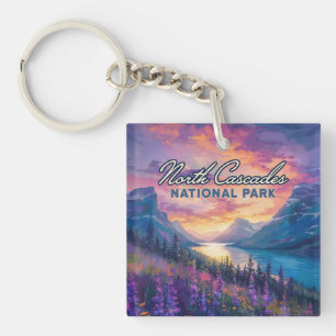 Porte-clés North Cascades National Park Washington Vintage