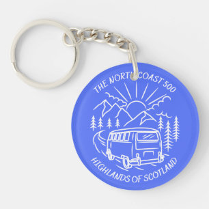Porte-clés North Coast 500 scotland adventure nc 500 cadeau