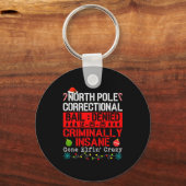 Porte-clés North Le Correctional Criminally Insane Gone Elfin (Recto)