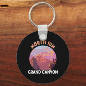 Porte-clés North Rim Grand Canyon I Hiked The Grand Canyon Ou (Recto)