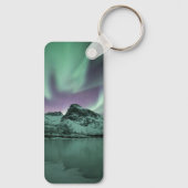 Porte-clés Northern Lights Nature Photo (Verso)