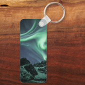 Porte-clés Northern Lights Norvège (Verso)