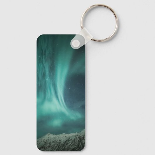 Porte-clés Northern Lights Norvège (Verso)