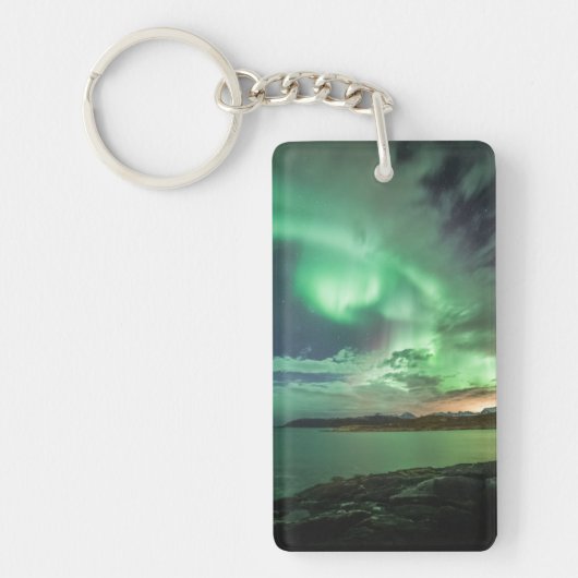 Porte-clés Northern Lights Norvège (Devant)