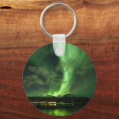 Porte-clés Northern Lights Norvège (Recto)