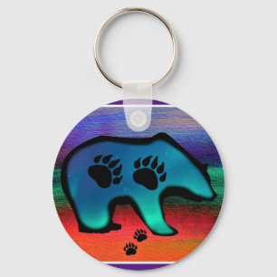 Porte-clés Northern Lights Spirit Bear Keychain