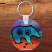 Porte-clés Northern Lights Spirit Bear Keychain (Verso)