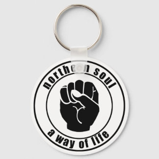 Porte-clés Northern Soul Patch Un mode de vie Porte - clé