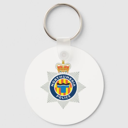 Porte-clés Northumbria Police Souvenir (Recto)