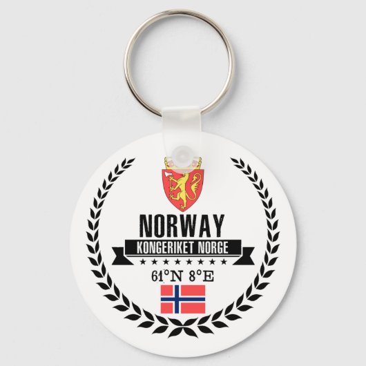 Porte-clés Norvège (Recto)