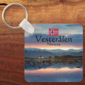 Porte-clés Norvège Vesteralen Souvenir (Recto)