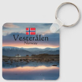 Porte-clés Norvège Vesteralen Souvenir (Dos)