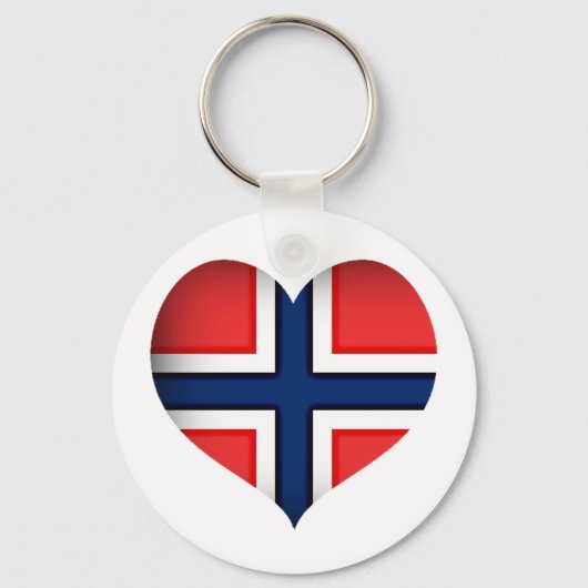 Porte-clés Norway Flag (Recto)