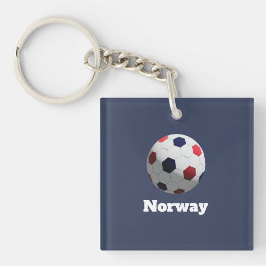 Porte-clés Norway soccer (Devant)