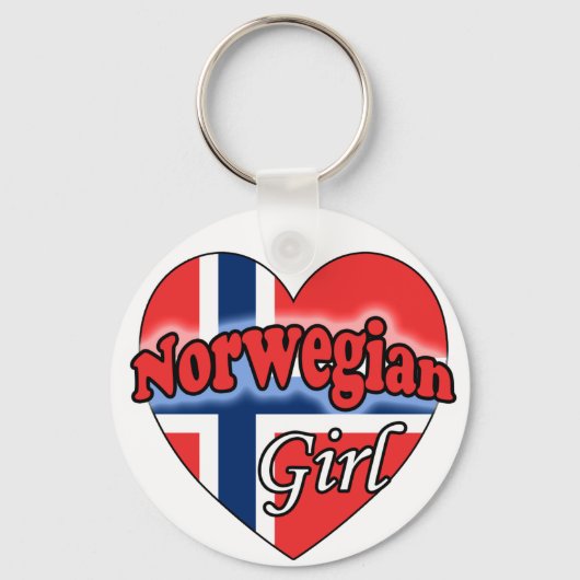 Porte-clés Norwegian Girl (Recto)