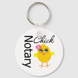 Porte-clés Notary Chick