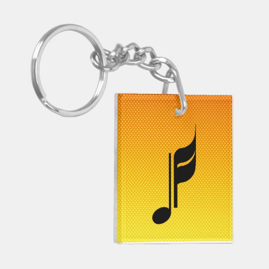 Porte-clés Note de musique (Devant gauche)