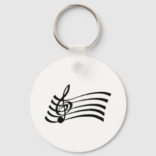 Porte-clés Note musicale