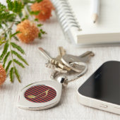 Porte-clés note musicale/rayée (Côté )