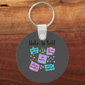 Porte-clés Note To Self You Suicide Prevention Awareness  (Recto)