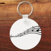 Porte-clés notes de musique (Recto)