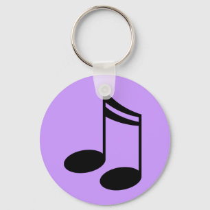 Porte-clés Notes musicales Cadeau de musique