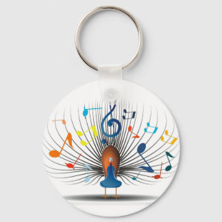 Porte-clés Notes musicales Peecock