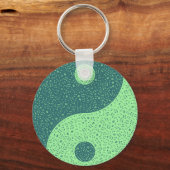 Porte-clés Notes musicales Yin Yang (Recto)