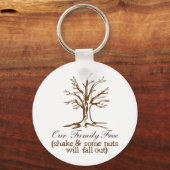 Porte-clés Notre arbre généalogique (Recto)