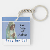 Porte-clés Notre-Dame de Fatima (Dos)