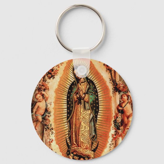 Porte-clés Notre-Dame de Guadalupe (Recto)