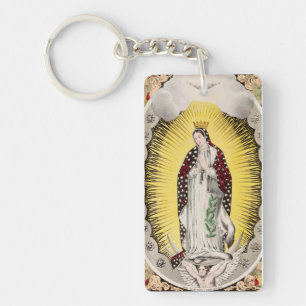 Porte-clés Notre-Dame de Guadalupe